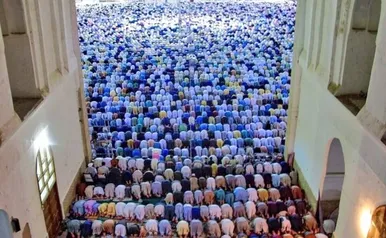 مسجد جامع هرات در ماه مبارک رمضان