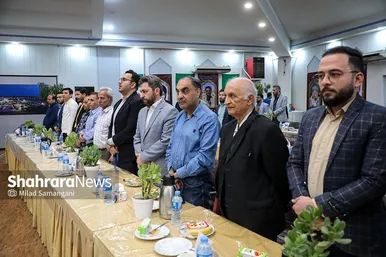 نشست خبری موسی‌الرضا حاجی بگلو سخنگوی شورای اسلامی شهر مشهد مقدس