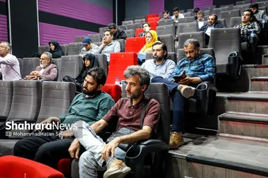گزارش تصویری | اکران مستند پرتره «داوج پارادیزو» با موضوع زندگی و آثار هنری «جواد علیزاده» در پردیس سینمایی مهر