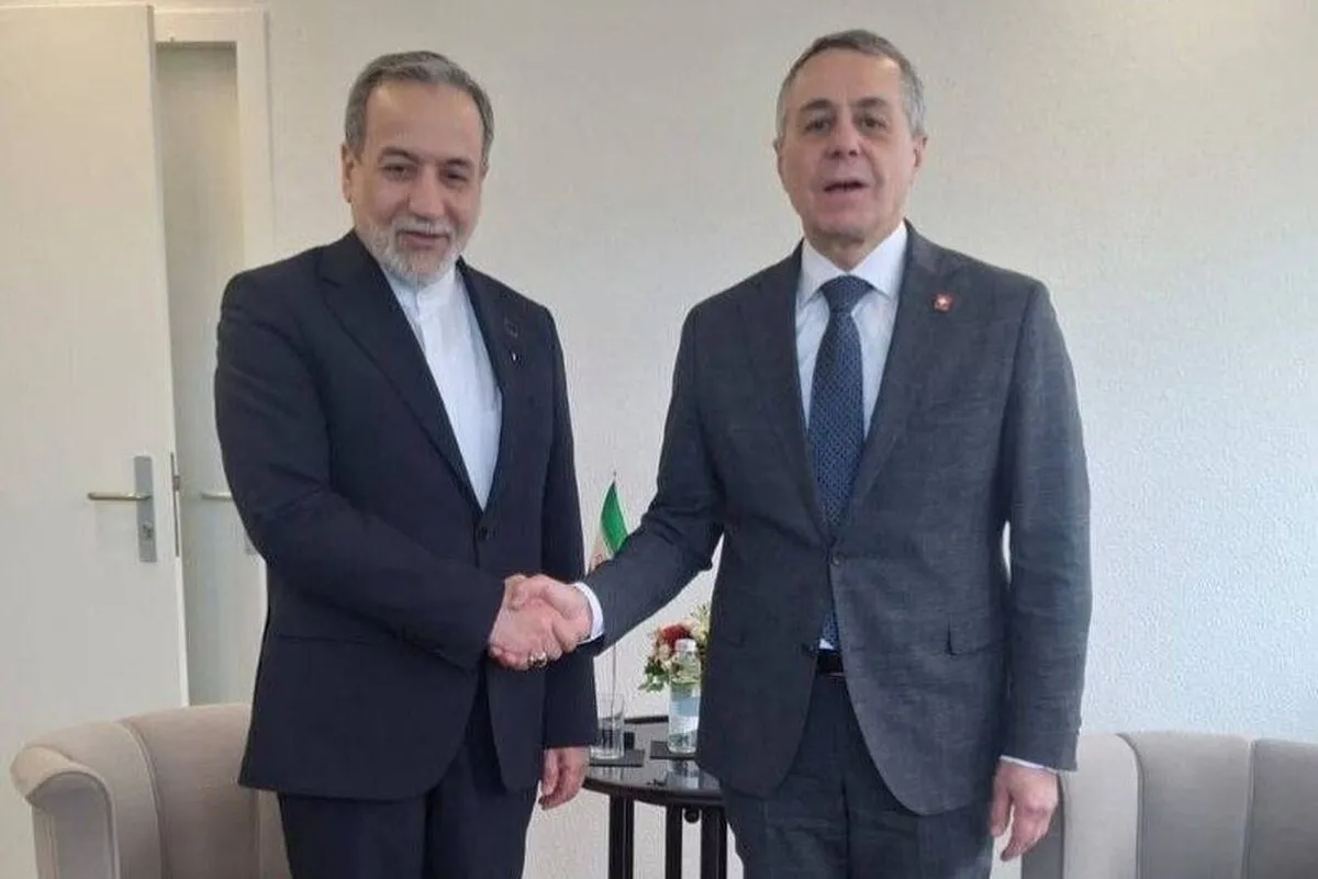 عراقچی با وزیر خارجه سوئیس دیدار کرد (۲۸ بهمن ۱۴۰۴)