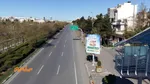 گزارش تصویری از خیابان های خلوت مشهد در روز طبیعت