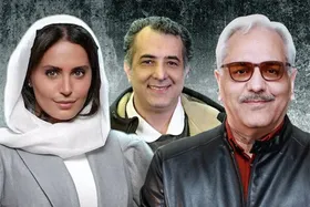 مهران مدیری و الناز شاکردوست در فیلم کج پیله هم&zwnj;بازی شدند