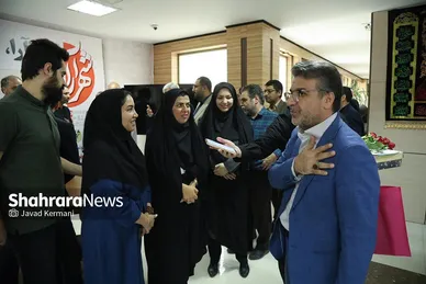 بازدید جمعی از مسئولین شهری و استانی مشهدمقدس از موسسه فرهنگی شهرآرا (۴) (۱۷ مرداد ۱۴۰۳)