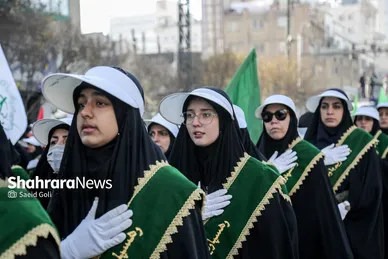 گزارش تصویری | رزمایش اقتدار بسیجیان استان خراسان رضوی در مشهد