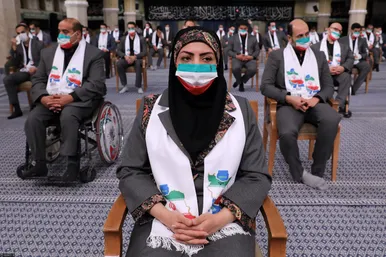 دیدار قهرمانان المپیک و پارالمپیک ایران در بازی‌های ۲۰۲۰ توکیو با رهبر معظم انقلاب