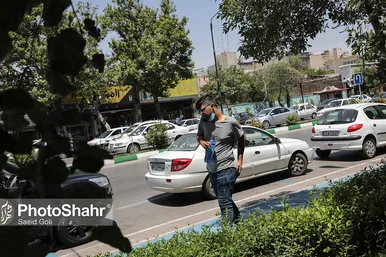 گرمای هوا در مشهد