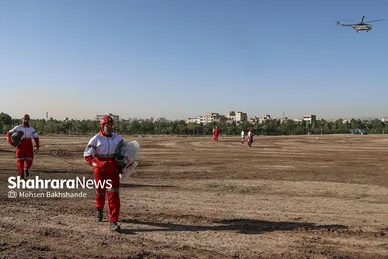 مانور تمام عیار امداد و نجات «ولایت» در منطقه شمال شرق کشور در مشهد