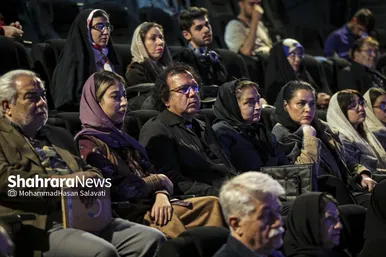 گزارش تصویری | آیین گلریزان برای پیوند کلیه هنرمند پیشکسوت مشهدی