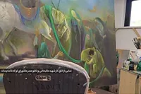 تابلوی عاشورایی که با شهادت، ناتمام ماند | درباره منصوره عالیخانی، اولین شهید هنرمند جنایت‌های رژیم صهیونیستی در ایران