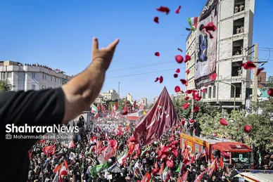 گزارش تصویری | تشییع تاریخی پیکر مطهر رهبر شهید انقلاب در مشهد مقدس | (پنجشنبه ۱۸ تیر ماه ۱۴۰۵)