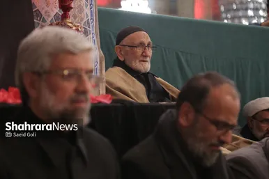 گزارش تصویری | اجتماع مهاجران افغانستانی ساکن مشهد در سوگ قائد امت