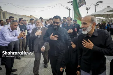 گزارش تصویری | مراسم تشییع پیکر آتش‌نشان فداکار «شهید رضا فخریان» در مشهد