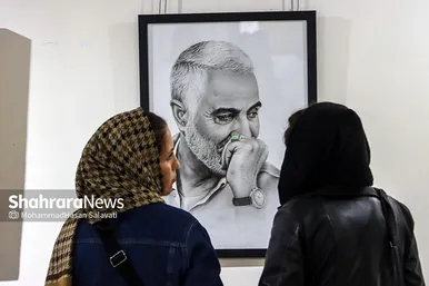 افتتاح نمایشگاه آثار هنر‌های تجسمی «ساران»