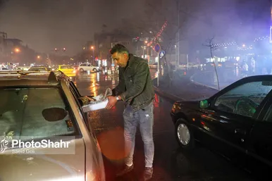 حال و هوای مشهد در شب نیمه شعبان