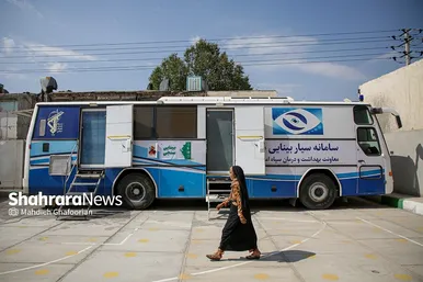 اردوی جهادی سلامت در حاشیه شهر مشهد