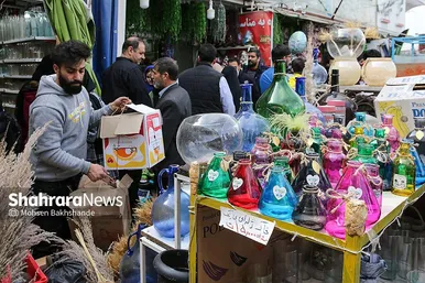 حال و هوای بازار گل در آستانه عید نوروز
