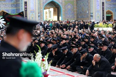 گزارش تصویری| آیین اذن عزای محرم در حرم مطهر رضوی (پنجشنبه ۵ تیر ۱۴۰۴)