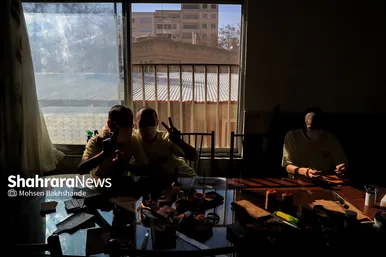 بازدید جواد فروغی مدال آور المپیک ۲۰۲۰ توکیو از آسایشگاه شهید بهشتی مشهد‎‎