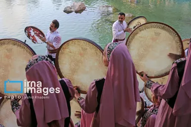 گزارش تصویری | همایش «دف نوازان» بجنورد