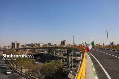 گزارش تصویری | آیین بهره‌برداری از کلان‌پروژه چپگرد غیرهم‌سطح تقاطع سه‌سطحی شهید فهمیده مشهد