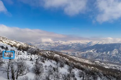 ایران زیباست | سقف سفید آسمان ایران