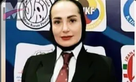 حضور بانوی داور خراسانی در کاراته آسیای میانه