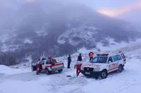 آماده‌باش تیم‌های عملیاتی هلال‌احمر در پی صدور هشدار نارنجی هواشناسی برای ۲۵ استان