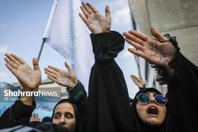 گزارش تصویری | راهپیمایی یوم‌الله ۱۳ آبان‌ماه ۱۴۰۴