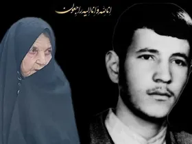 مادر خبرنگار شهید &laquo;محمدرضا امانی (میثم)&raquo; به فرزند شهیدش پیوست