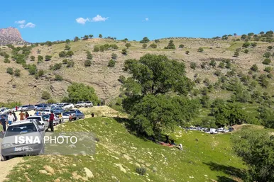 نوروزگردی | آبشار «آبریز» کهگیلویه