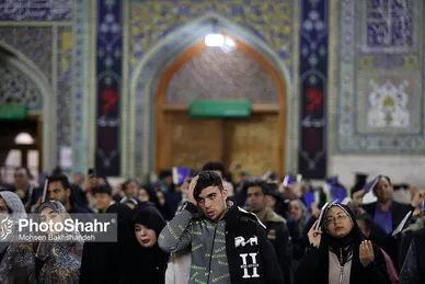 عکس| مراسم احیاء شب نوزدهم ماه رمضان در حرم مطهر رضوی (۱۱ فروردین ۱۴۰۳)
