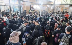 تردد ۱۵۲ هزار نفر در شبانه&zwnj;روز گذشته از مرز مهران (۴ شهریور ۱۴۰۳)