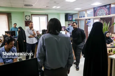 گزارش تصویری | بازدید سرپرست اداره‌کل ورزش و جوانان خراسان رضوی از موسسه شهرآرا