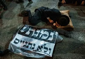 حریدی&zwnj;ها و پلیس اسرائیل به جان هم افتادند