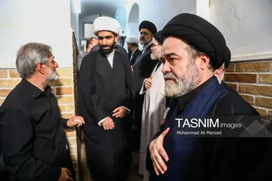 گزارش تصویری | مراسم وداع با پیکر آیت‌الله شبیری زنجانی