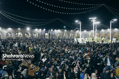 گزارش تصویری | مراسم احیای دومین شب قدر در حرم مطهر امام رضا (ع)