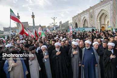گزارش تصویری | مراسم تشییع پیکر شهید حجت‌الاسلام خطیب، وزیر اطلاعات در مشهد