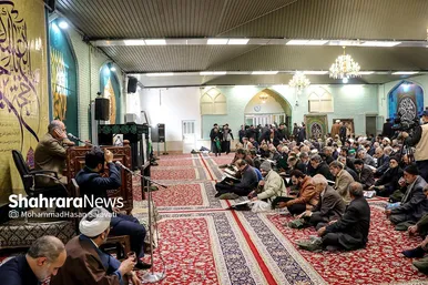 تشییع پیکر حجت الاسلام سید جعفر طباطبایی در مشهد