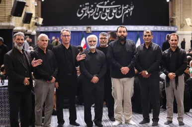 گزارش تصویری | سخنرانی رهبر معظم انقلاب در مراسم عزاداری شهادت امام رضا(ع)