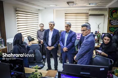 گزارش تصویری | بازدید مدیران استانی و شهری از روزنامه شهرآرا به مناسبت روز خبرنگار - ۳