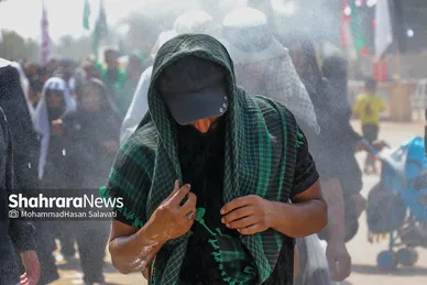 نذر آب در مسیر کربلا