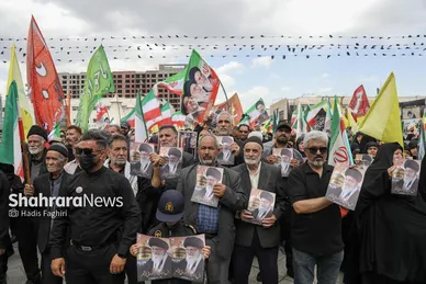 گزارش تصویری | اجتماع بزرگ صادقیون در مشهد ۲