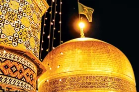 آغاز عملیات تنظیف گنبد منور حرم امام&zwnj;رضا&zwnj;(ع) به&zwnj;مناسبت عید سعید غدیرخم + تصاویر