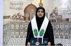 بانوی قهرمان کشتی &laquo;آلیش&raquo; مدال جهانی خود را به موزه آستان قدس رضوی اهدا کرد