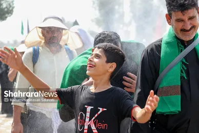 نذر آب در مسیر کربلا