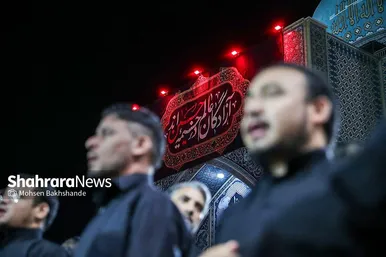 گزارش تصویری | «حسینیه حرم» میزبان عزاداران هندوستانی و پاکستانی