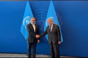 عراقچی با دبیرکل سازمان ملل دیدار و گفت&zwnj;و&zwnj;گو کرد (۷ مهر ۱۴۰۴)