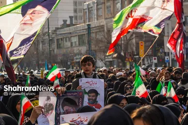 گزارش تصویری | مراسم تشییع پیکر مطهر شهید مدافع امنیت «مهدی ظریف» در مشهد ۳