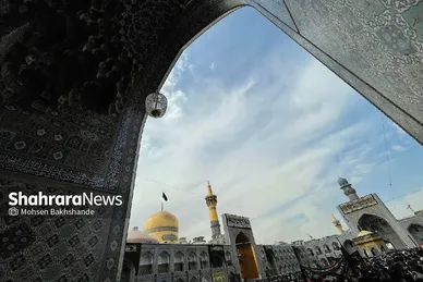 عزاداری روز شهادت امام رضا علیه اسلام در مشهد