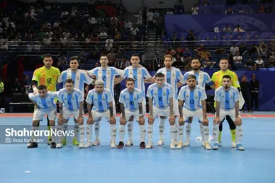 عکس‌هایی از دیدار تیم‌ ملی فوتسال افغانستان و آرژانتین